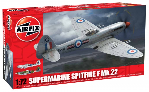AIRFIX Aircraft Model Kits 02033 SUPERMARINE SPITFIRE F Mk.22